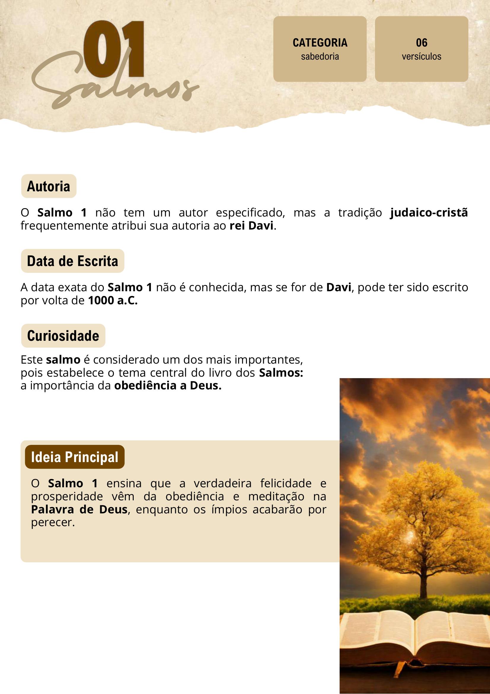 Salmo 1 explicado